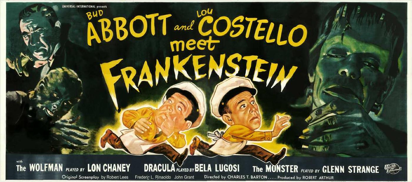 Abbott and Costello Meet Frankenstien poster
