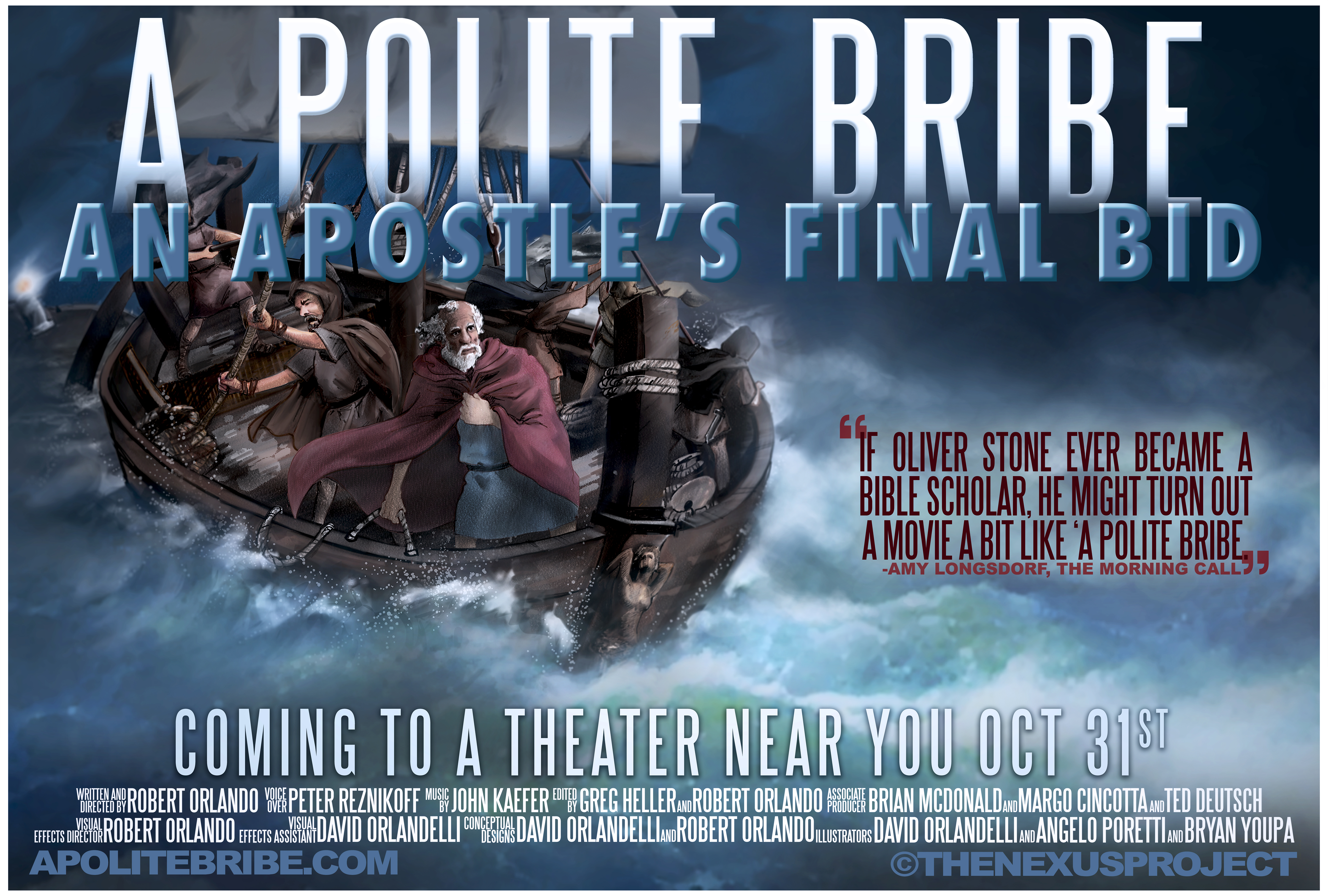 A polite bribe movie poster