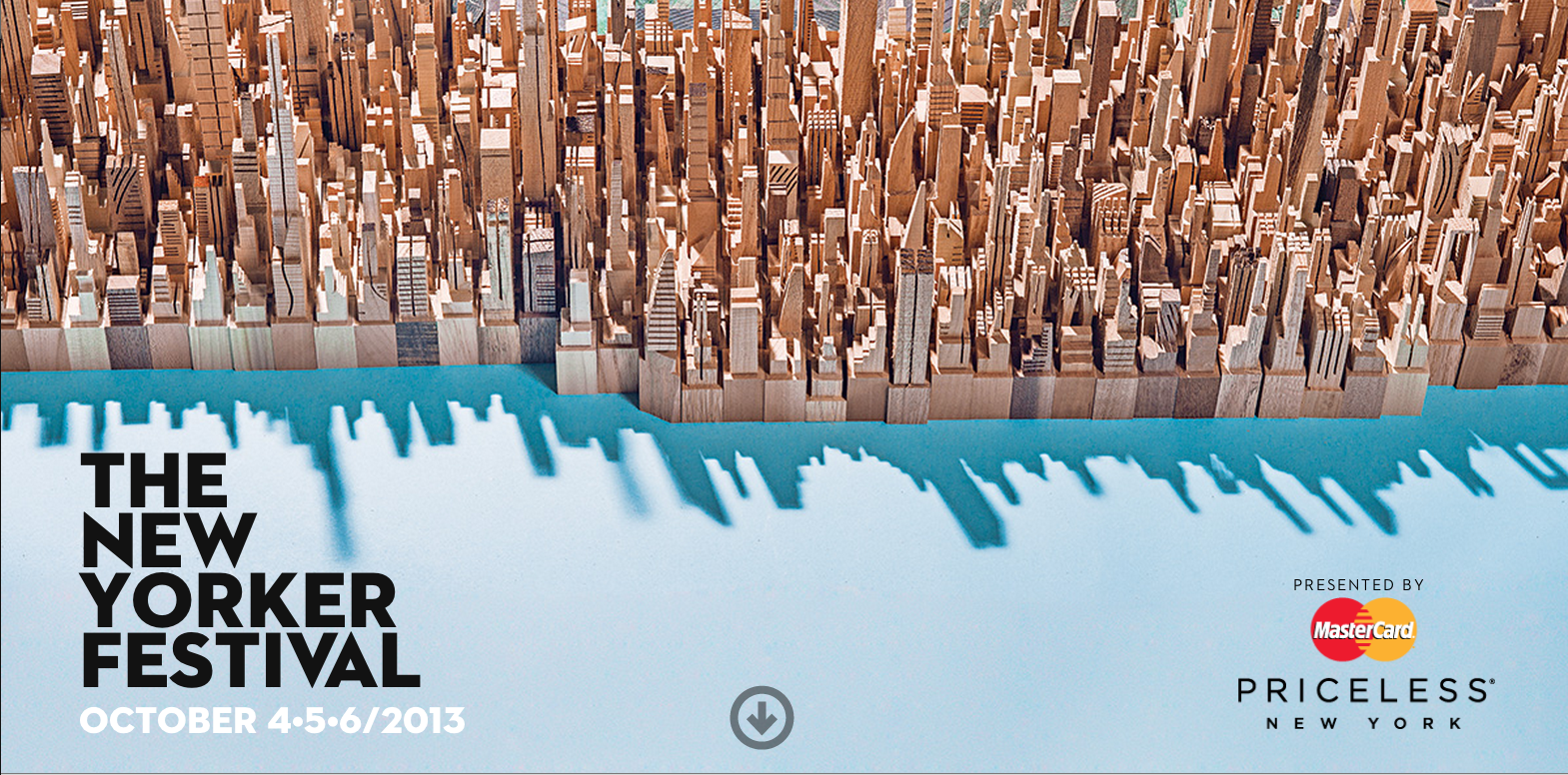 The New Yorker Festival 2013 poster