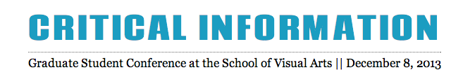 Critical Information conference logo