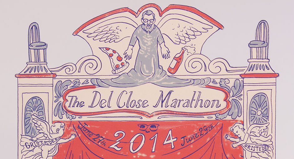 The Del Close Marathon 2014 Poster