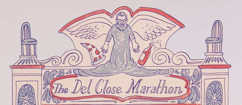 The Del Close Marathon Logo (2014)