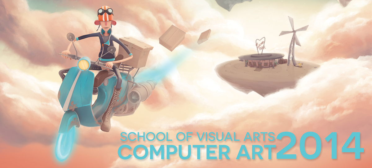 SVA Computer Art 2014 poster