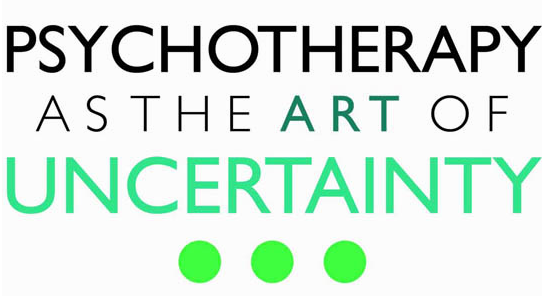 Psychotherapy as the art of uncertainty logo