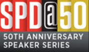 SPD @ 50 speaker series logo