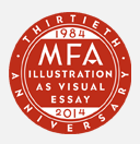 MFA Illustration as Visual Essay 2014 logo