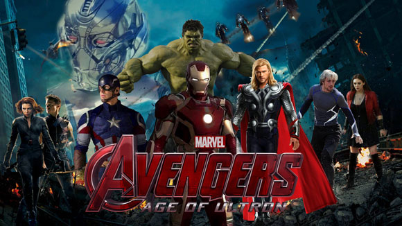 Film poster for "Avengers Age of Ultron"