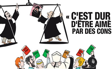 Poster for "C'est Dur D'etre Aime Par Des Cons"