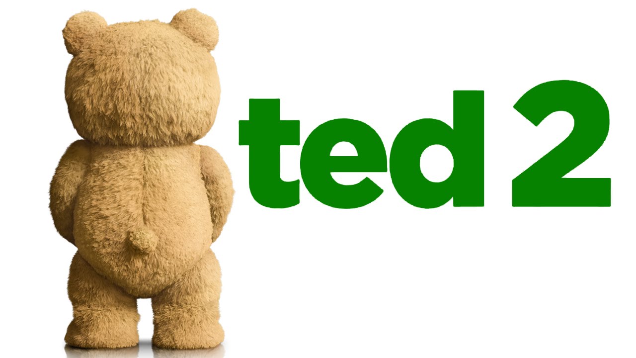 Film poster for "Ted 2" with Mark Wahlberg and Seth McFarlane