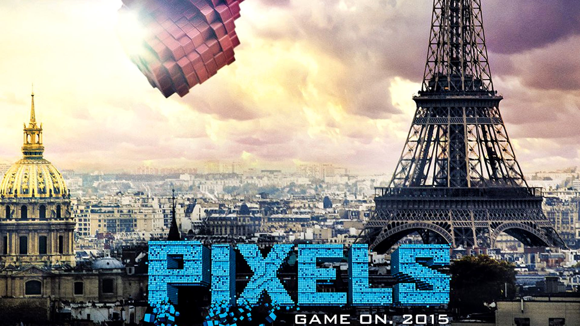 Film poster for "Pixels"