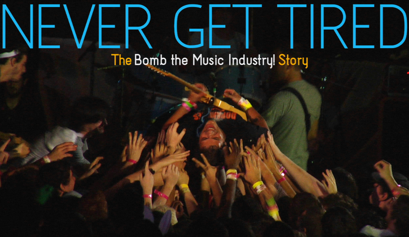 Film poster for "Never Get Tired" directed by Sara Crow