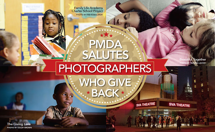 PMDA Salutes photographers who give back poster