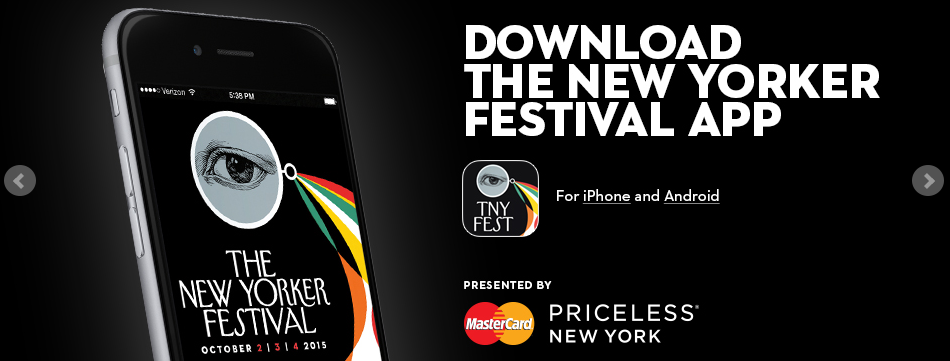 The New Yorker Festival poster