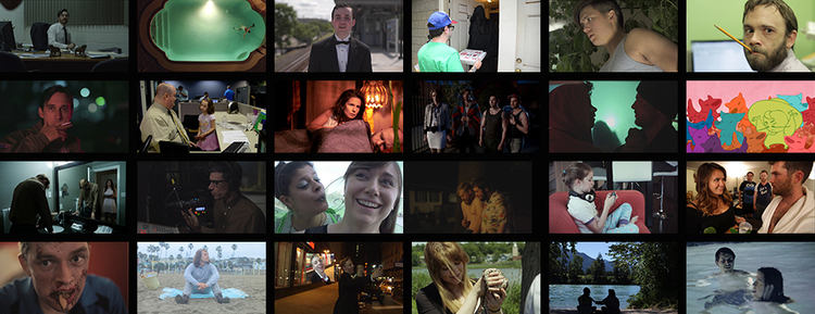 Collage of images from Film Race