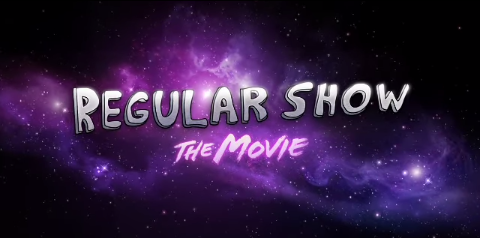 Film poster for "Regular Show" the movie