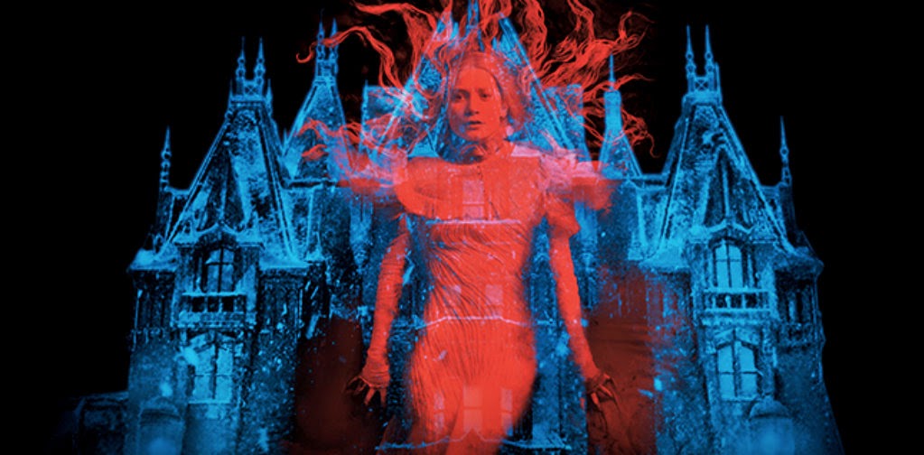 Film poster for "Crimson Peak"