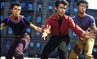 Image of a scene from "West Side Story"
