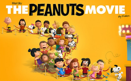 Film poster for "The Peanuts Movie"