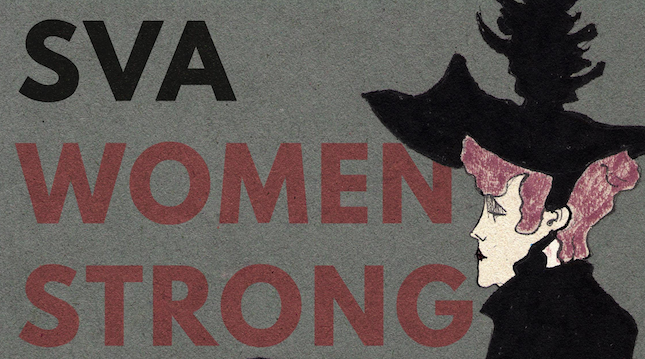 SVA Women Strong poster