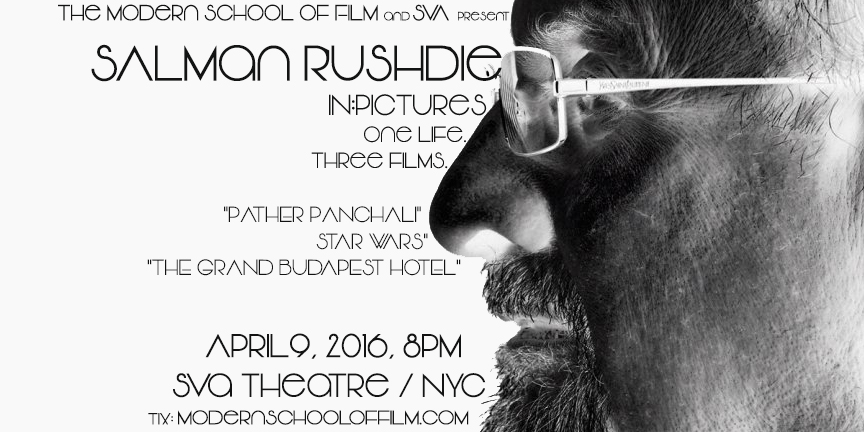Film poster for "Salman Rushdie"