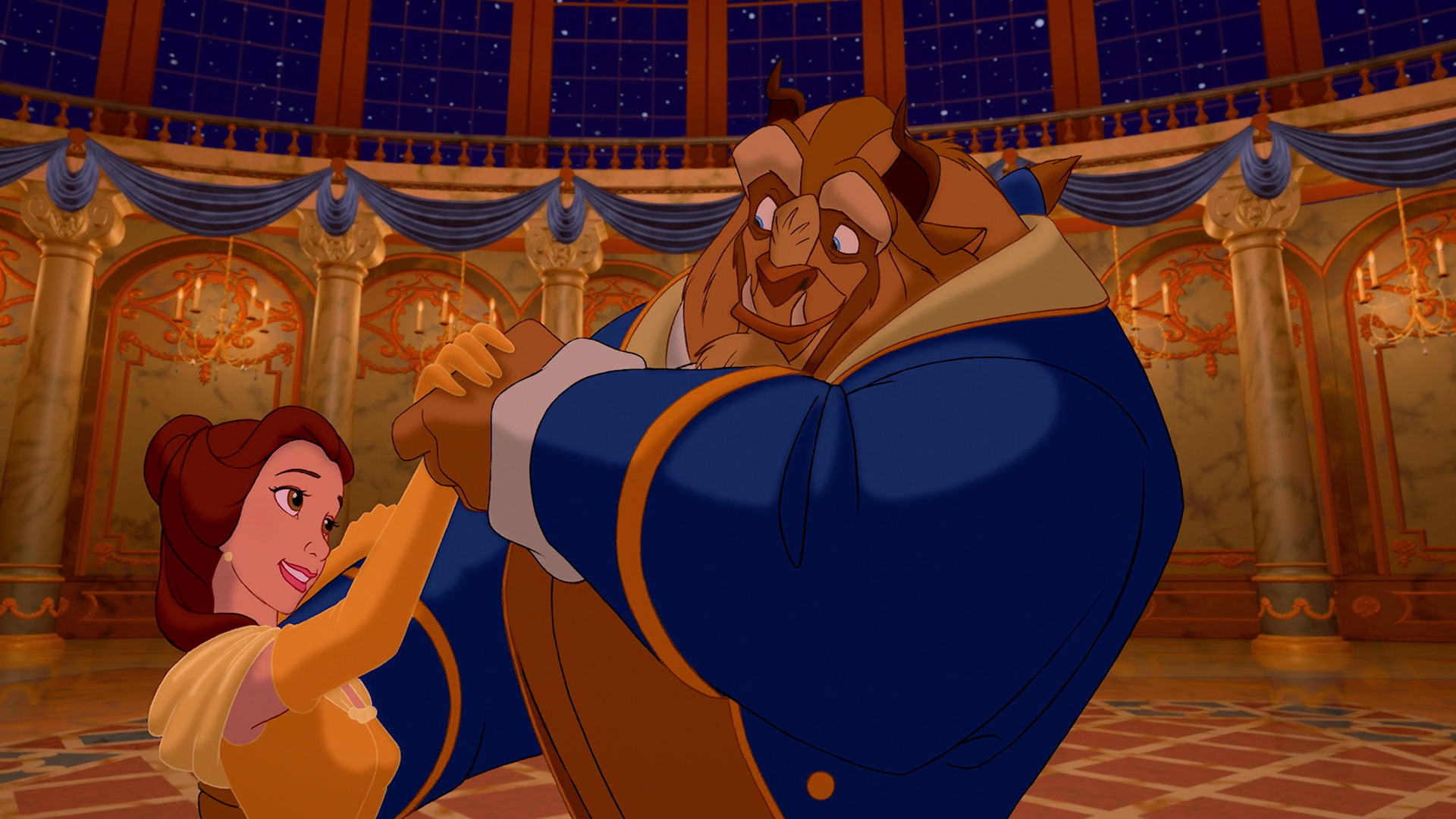Animated image from Disney "Beauty and the Beast"