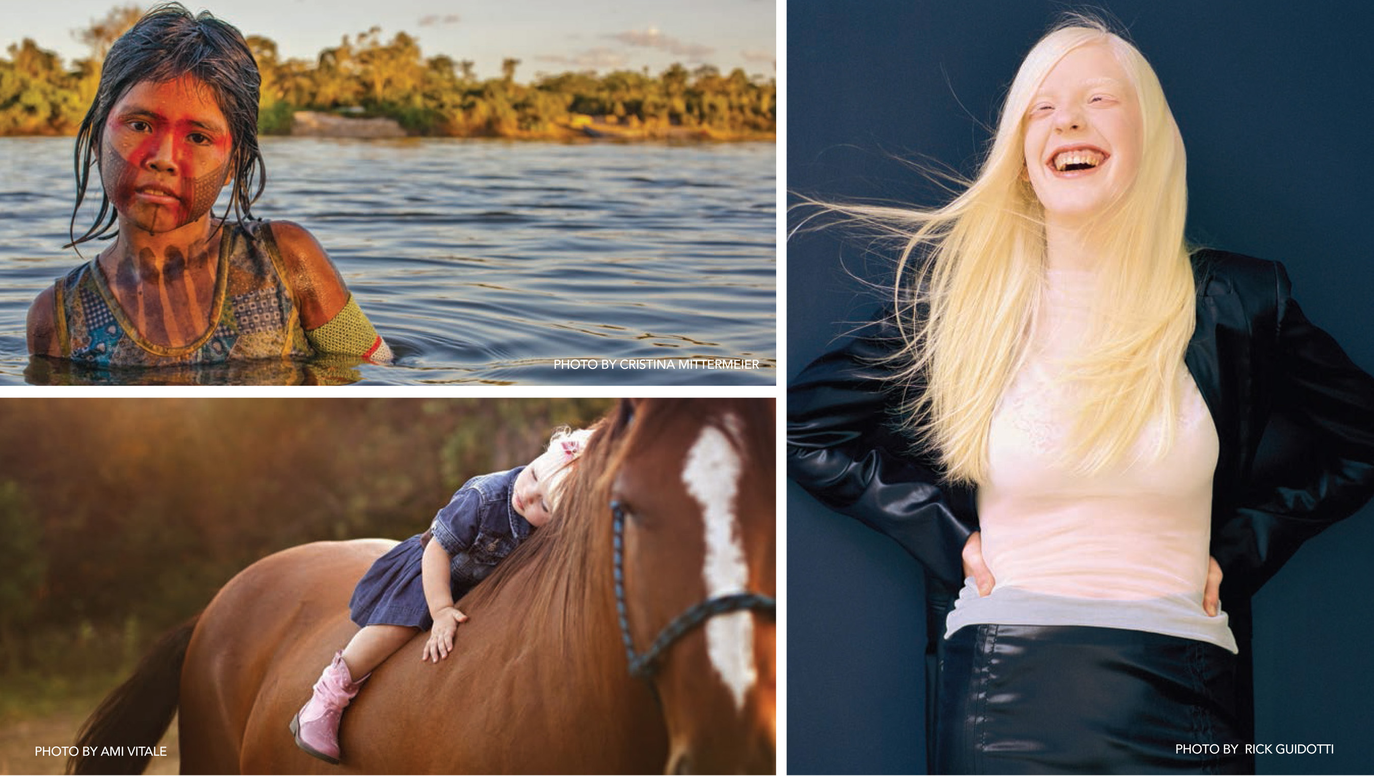 The Imaging Alliance Salutes Photographers Who Give Back poster collage