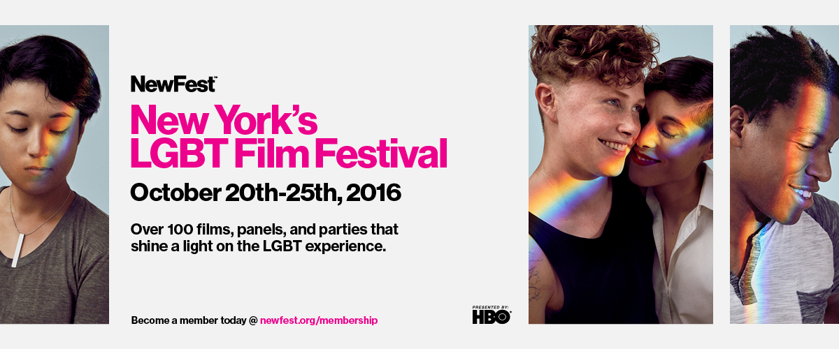 2016 NewFest New York's LGBT Film Festival poster