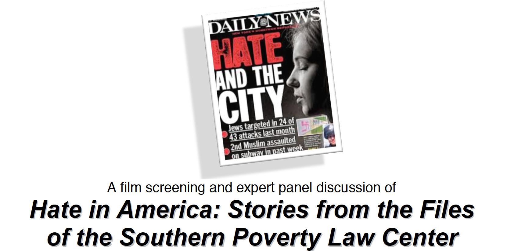 Film poster for "Hate in America"