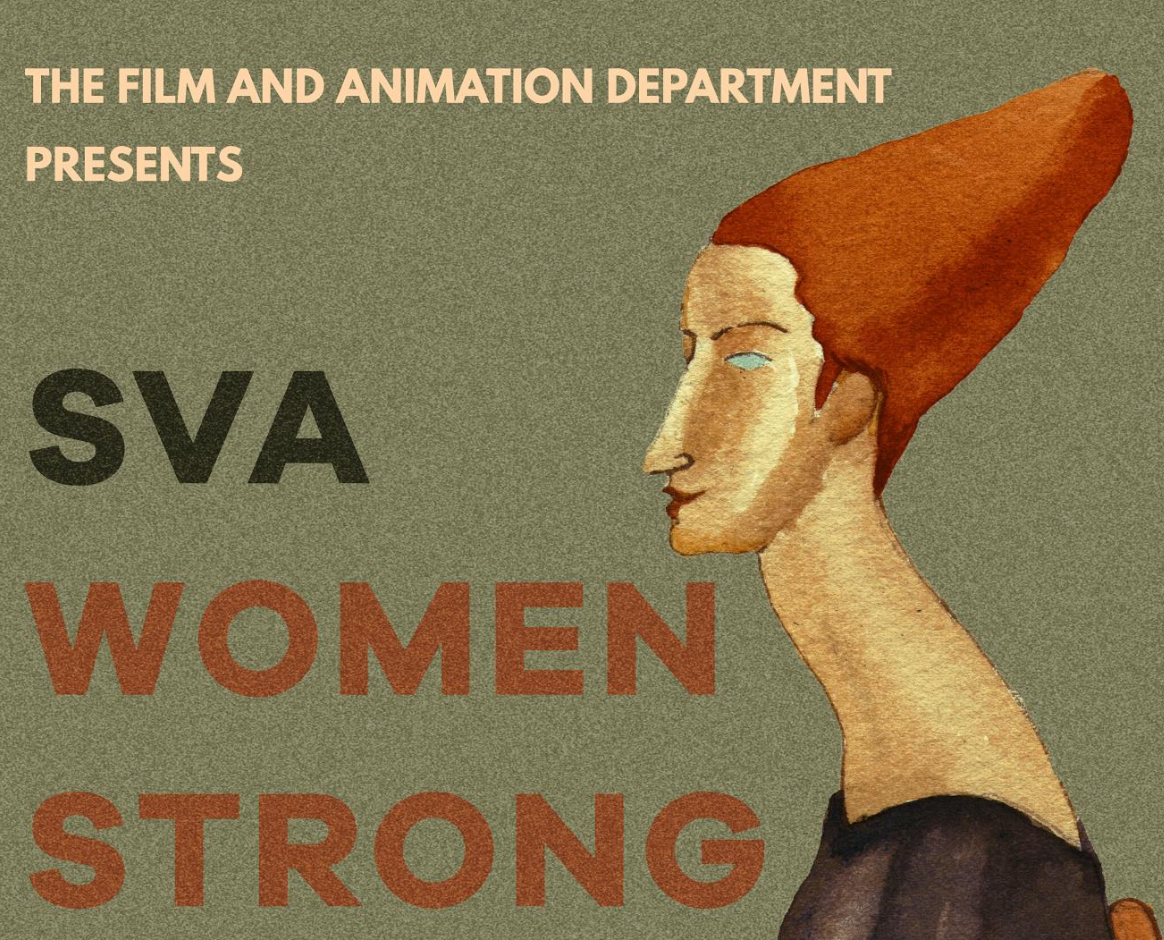 Poster for SVA Women Strong
