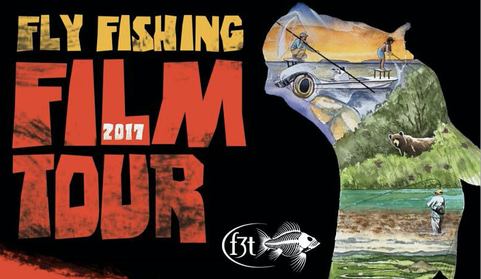 2017 Fly Fishing Film Tour poster