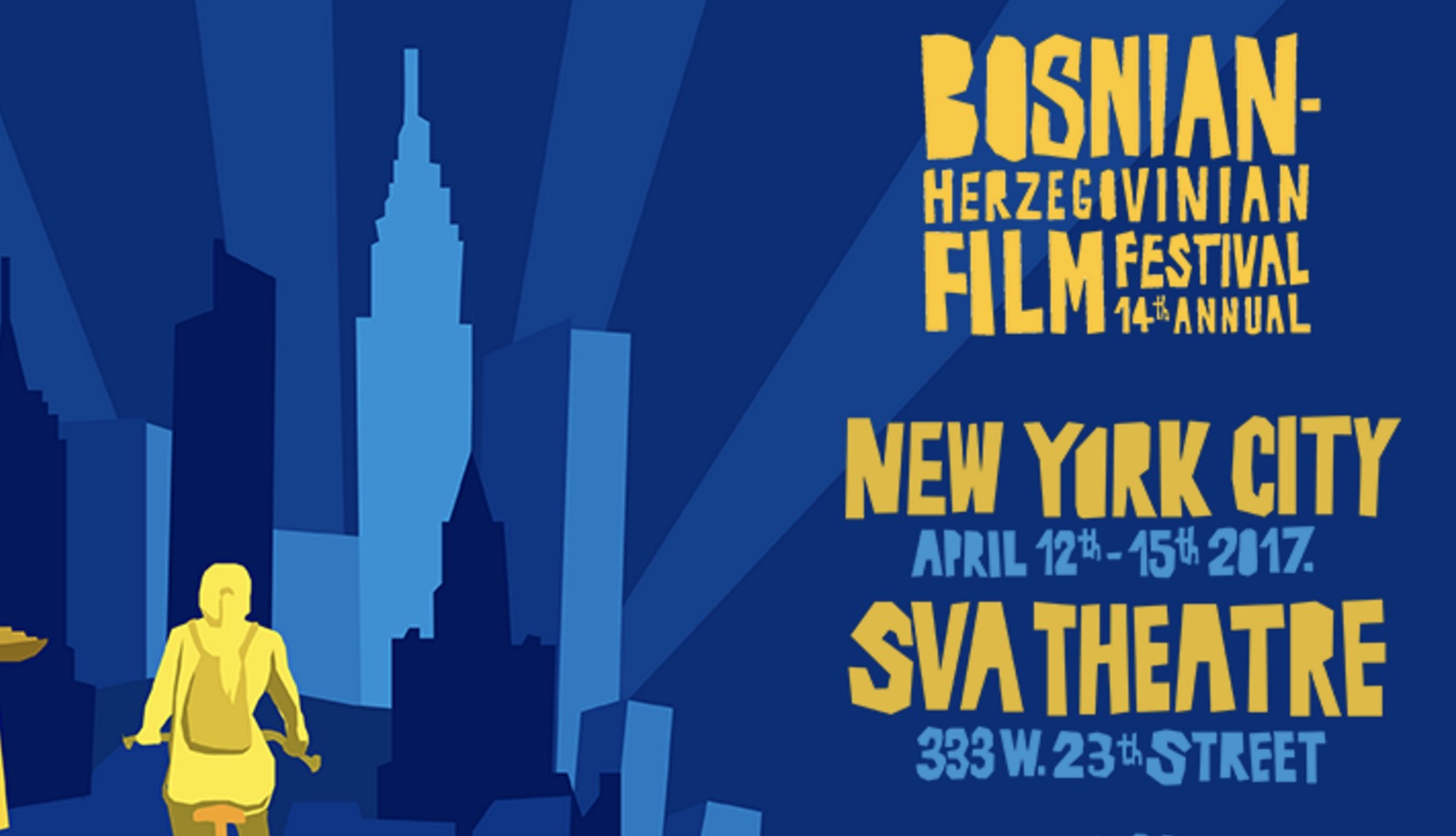 Bosnian-Herzegovinian 2017 Film Festival poster
