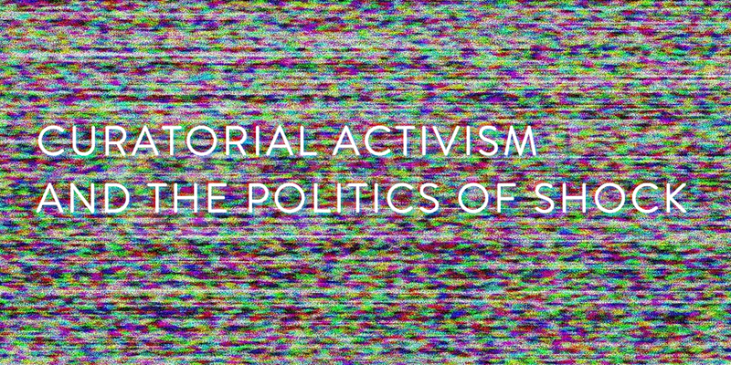 Curatorial Activism and the Politics of Shock poster