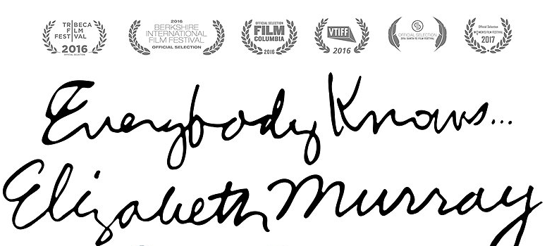Everybody Knows.... Elizabeth Murray poster