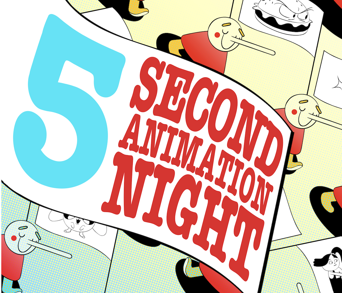 5 Second Animation Day poster