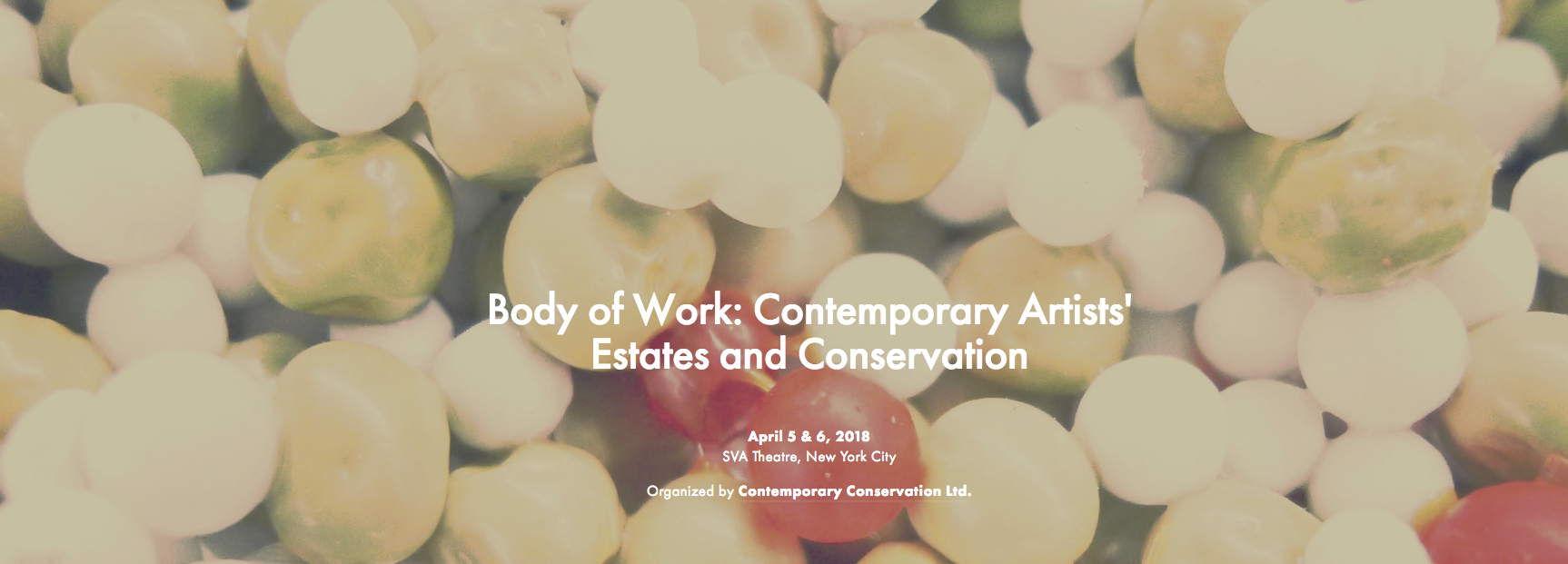 Body of Work poster
