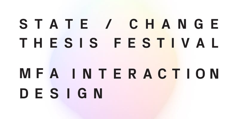 State/Change Thesis Festival logo