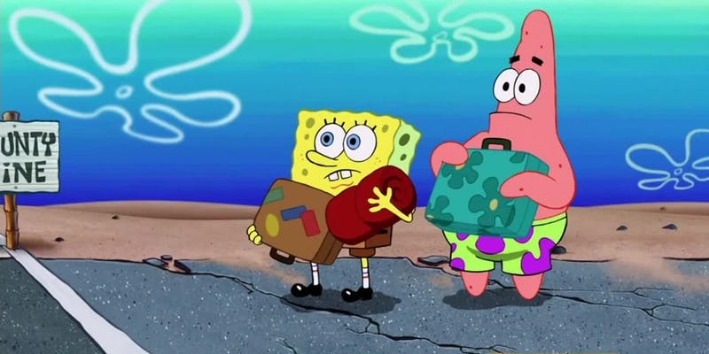 Image of Spongebob and Patrick Star from "The Spongebob Squarepants Movie"
