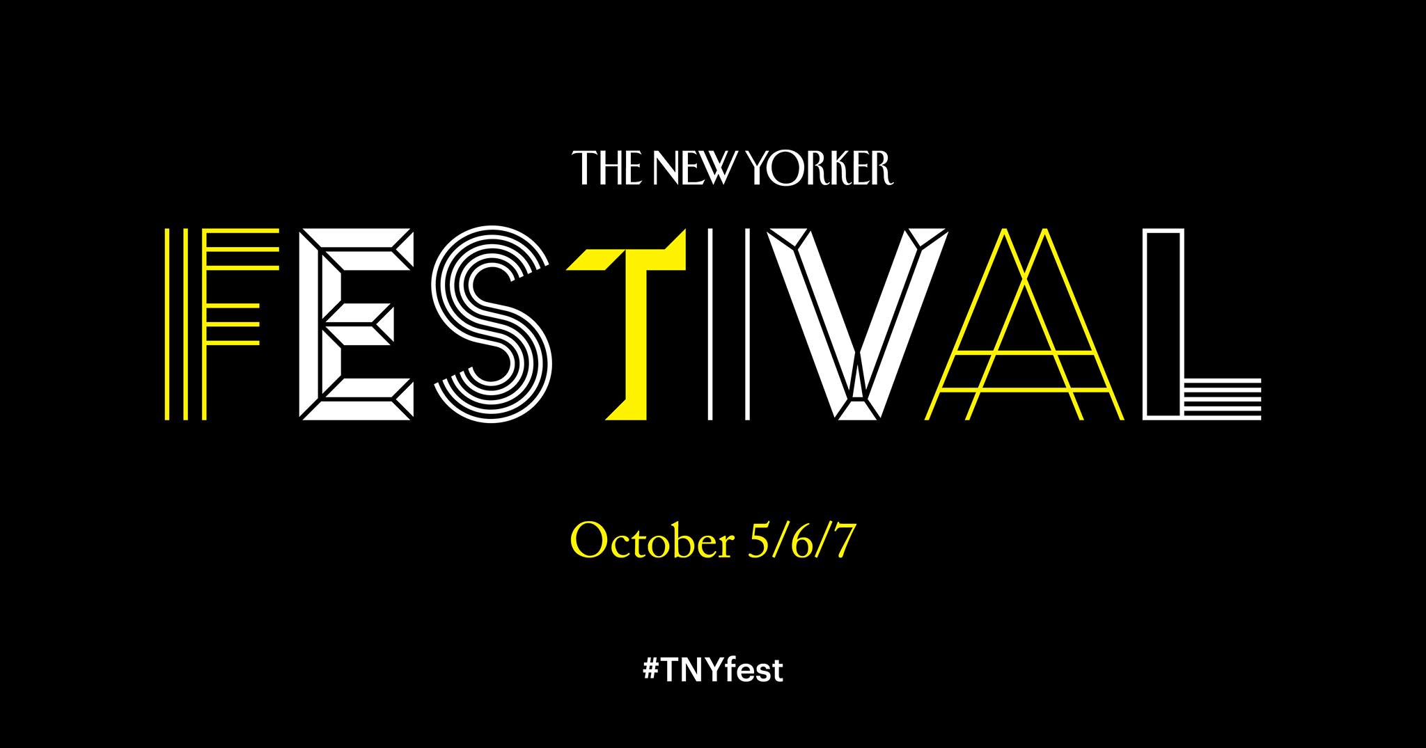 New Yorker Festival poster