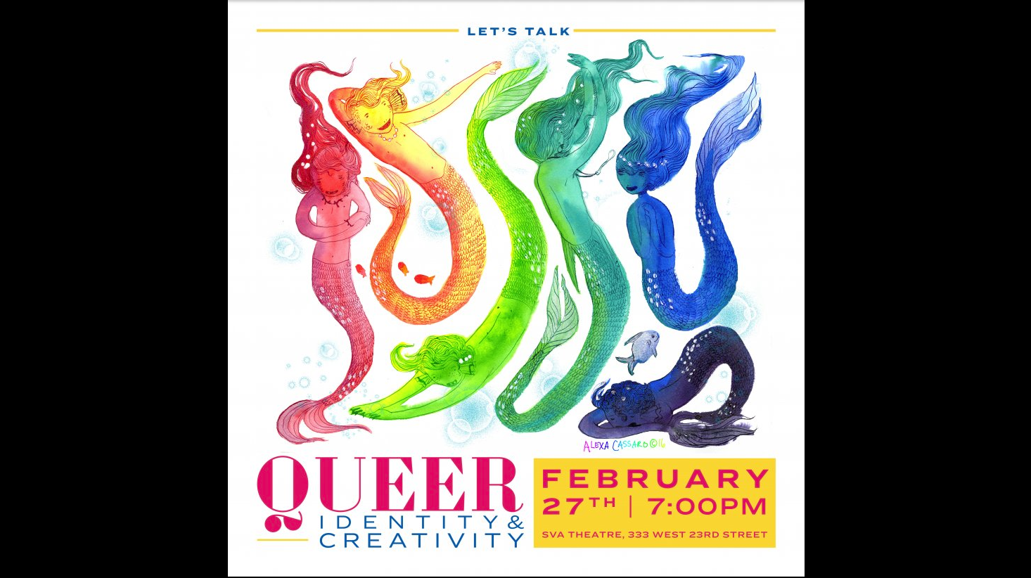 Queer Identity & Creativity poster