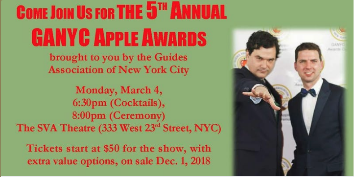 GANYC Apple Awards poster
