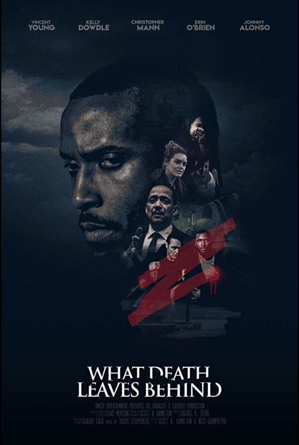 "What Death Leaves Behind" poster