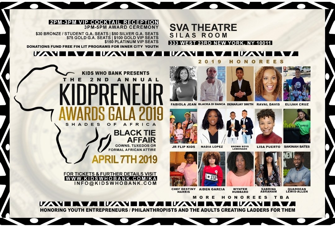 2nd Annual Kidpreneur poster