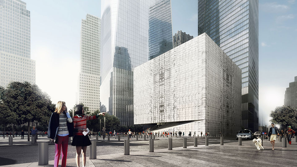 Rendering of a new building in New York City
