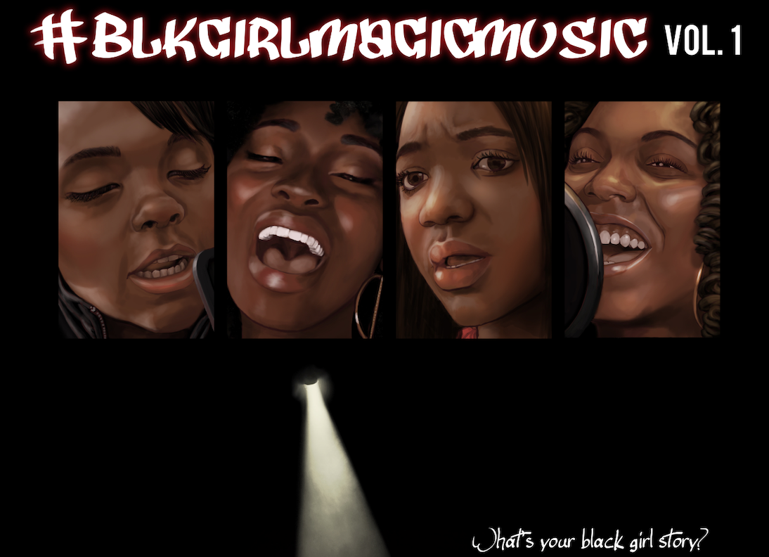 Black Girl Magic Music poster