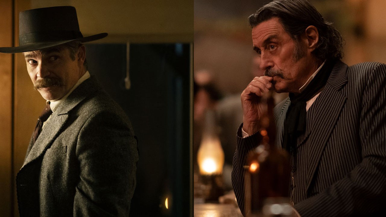 Still of Ian McShane from "Deadwood"