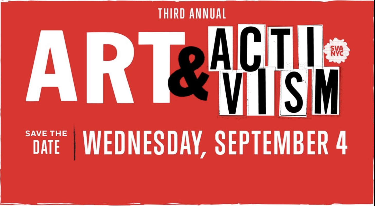 Poster for Art and Activism event