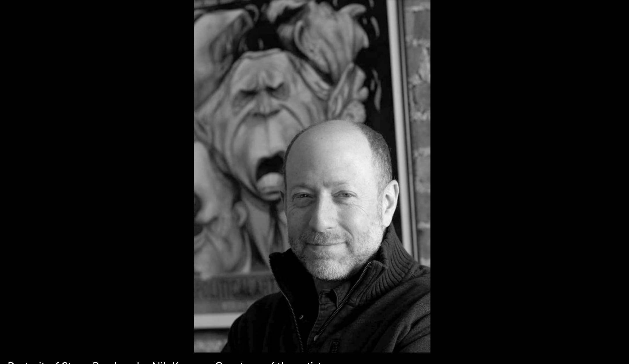 headshot of political cartoonist