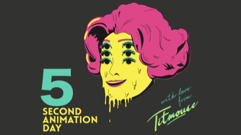 5 Second Animation Day poster