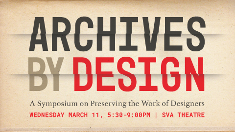 Archives by Design poster