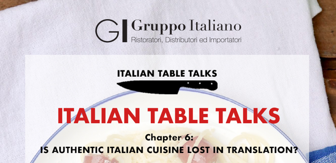 Poster for Gruppo Italiano Italian Table Talks